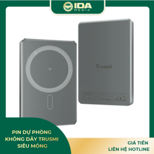 Pin dự phòng không dây Trusmi siêu mỏng