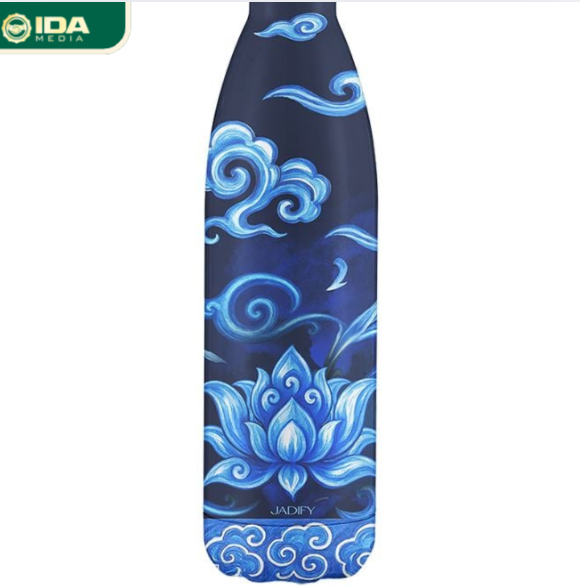 Bình Giữ Nhiệt Hoa Sen - Vân Lam Liên Phúc - Ảnh 3