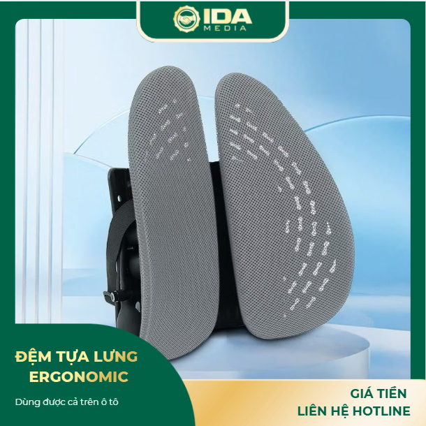 Đệm Tựa Lưng Văn Phòng Tựa Lưng Ghế Văn Phòng Ergonomic