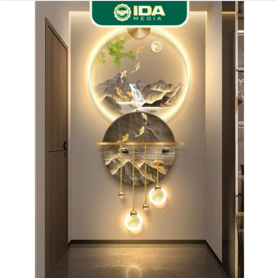 Tranh tráng gương led cao cấp - Ảnh 2