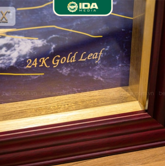 Tranh Thuận Buồm Xuôi Gió Dát Vàng 24k - Ảnh 3