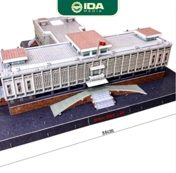 Bộ lắp ráp Mô hình 3d Dinh Độc Lập - Ảnh 2