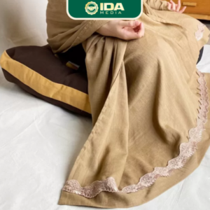 Alternative view of Khăn Choàng Thiền Vải Linen