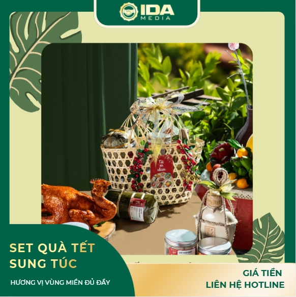 Set quà Tết sung túc
