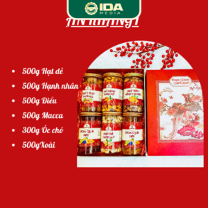 Alternative view of Set quà tết hạt dinh dưỡng