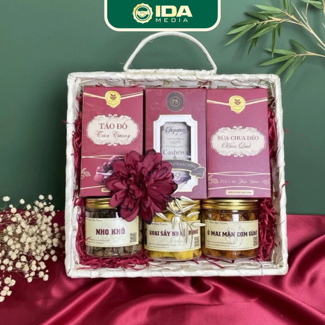 Set quà Tết hạt dinh dưỡng nông sản sạch - Ảnh 2