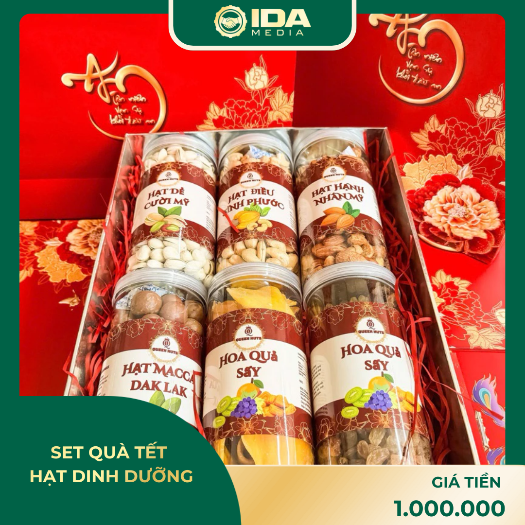 Set quà tết hạt dinh dưỡng