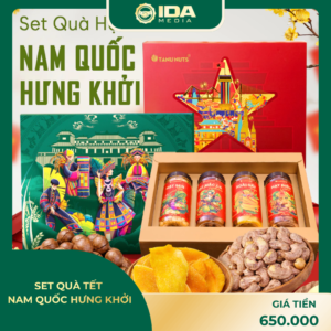 Set quà tết Nam Quốc Hưng Khởi